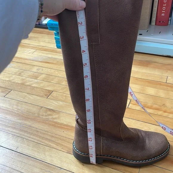 Classic Roots Tribe Leather Knee-High Riding Boots Unlined Made in Canada π¨π¦ - Picture 15 of 17